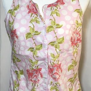 PINE CONE HILL COTTON FLORAL PAJAMAS - SZ SMALL